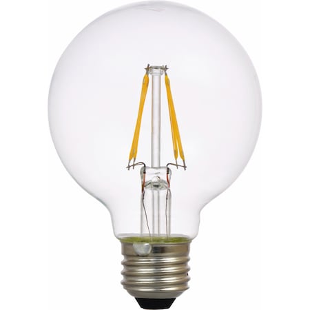 Sylvania Sylvania Natural G25 E26 (Medium) LED Bulb Soft White 40 Watt Equivalence 2 pk 40764